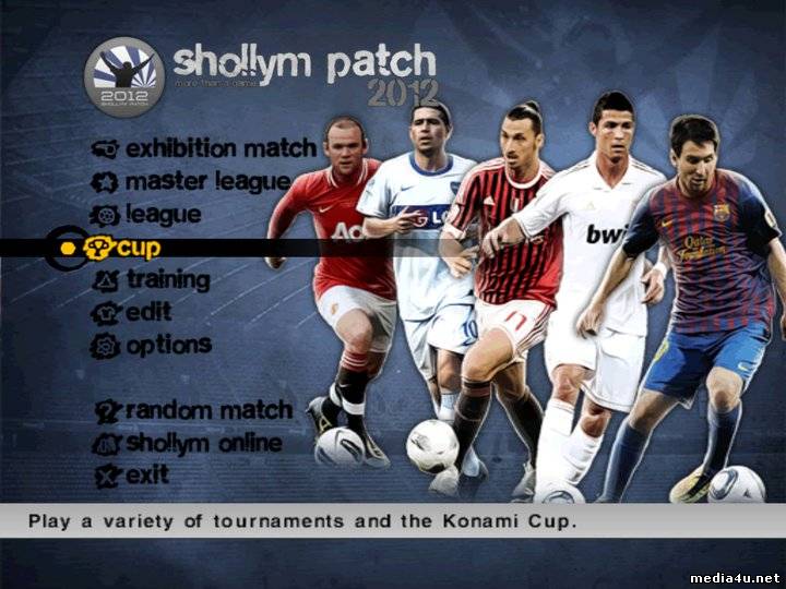 3 u 1 Shollym Multi-patch - EURO 2012 update Pes 6 (2012) ➩ online sa prevodom
